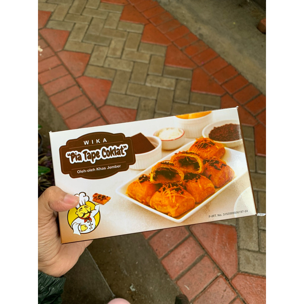 TERLARIS PIA TAPE COKLAT KHAS JEMBER WIKA