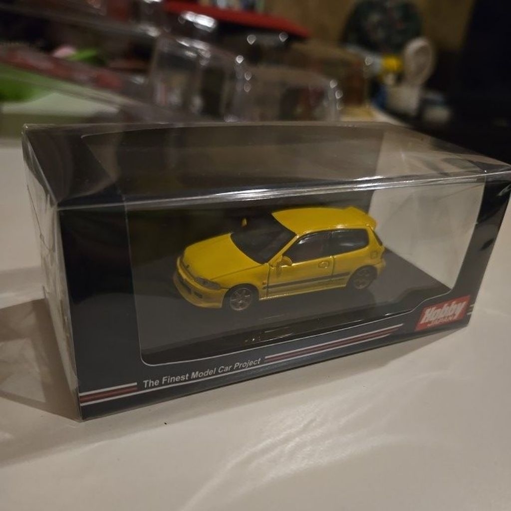 Hobby Japan Honda Civic (EG6) Customised Version Yellow