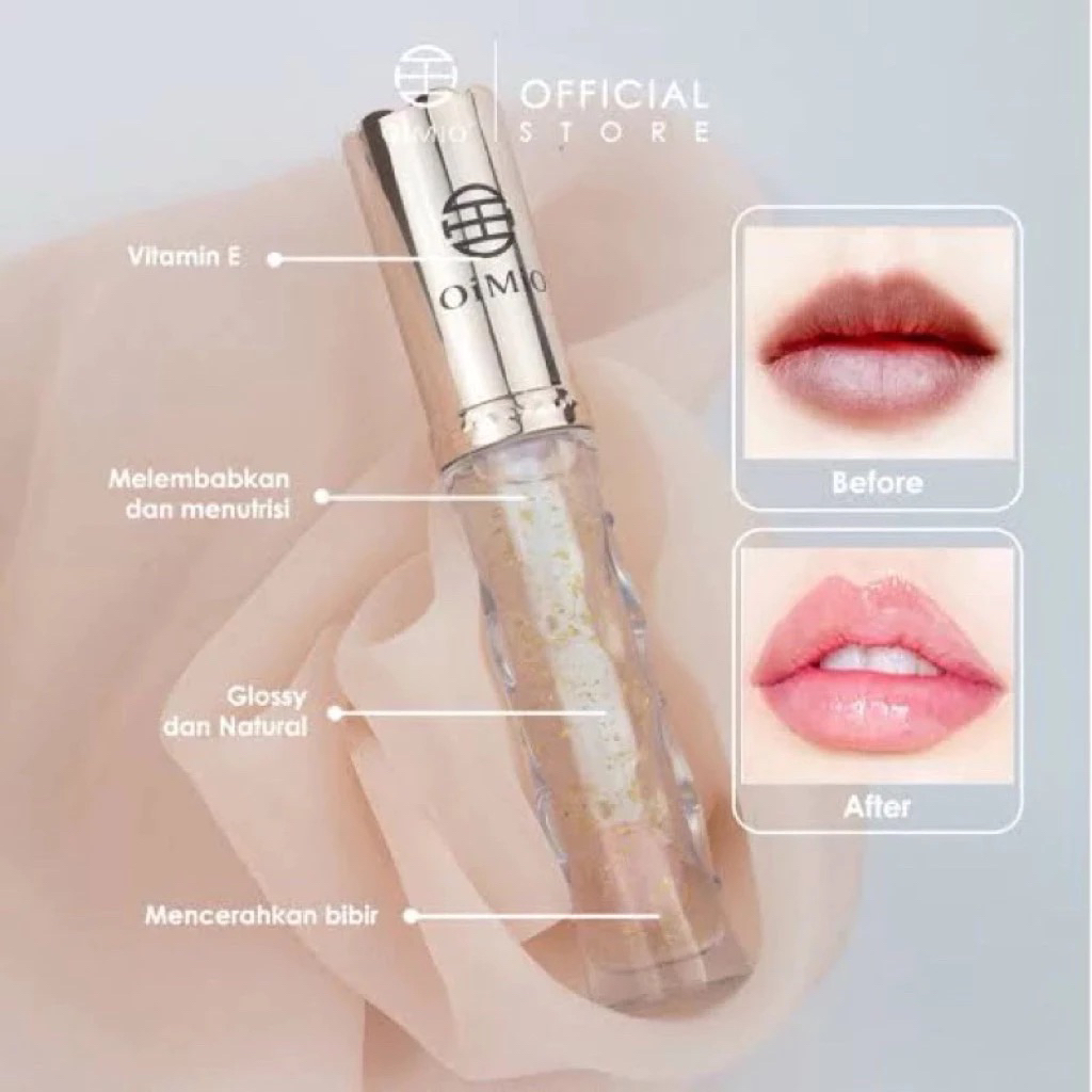 OIMIO LIP SERUM 3 ML - LIPS SERUM PENCERAH DAN PEMERAH BIBIR - OIL LIPS SERUM