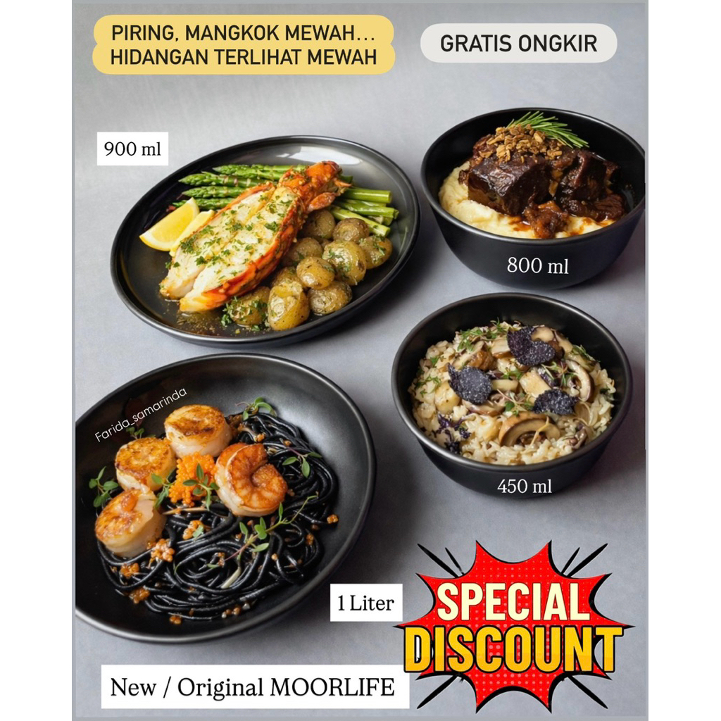 Piring, Mangkok Original MOORLIFE