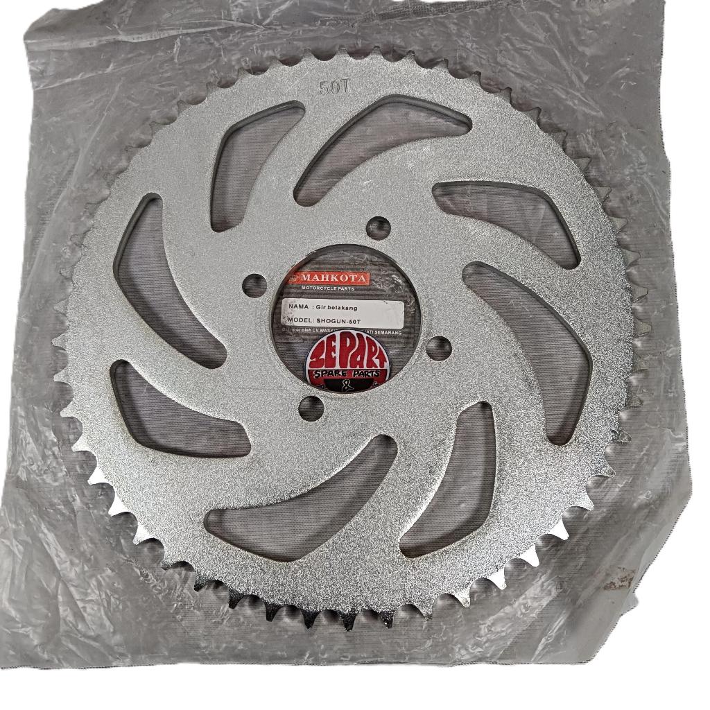 Gir gear belakang Suzuki SHOGUN SMASH RC SATRIA 2T 50T 428