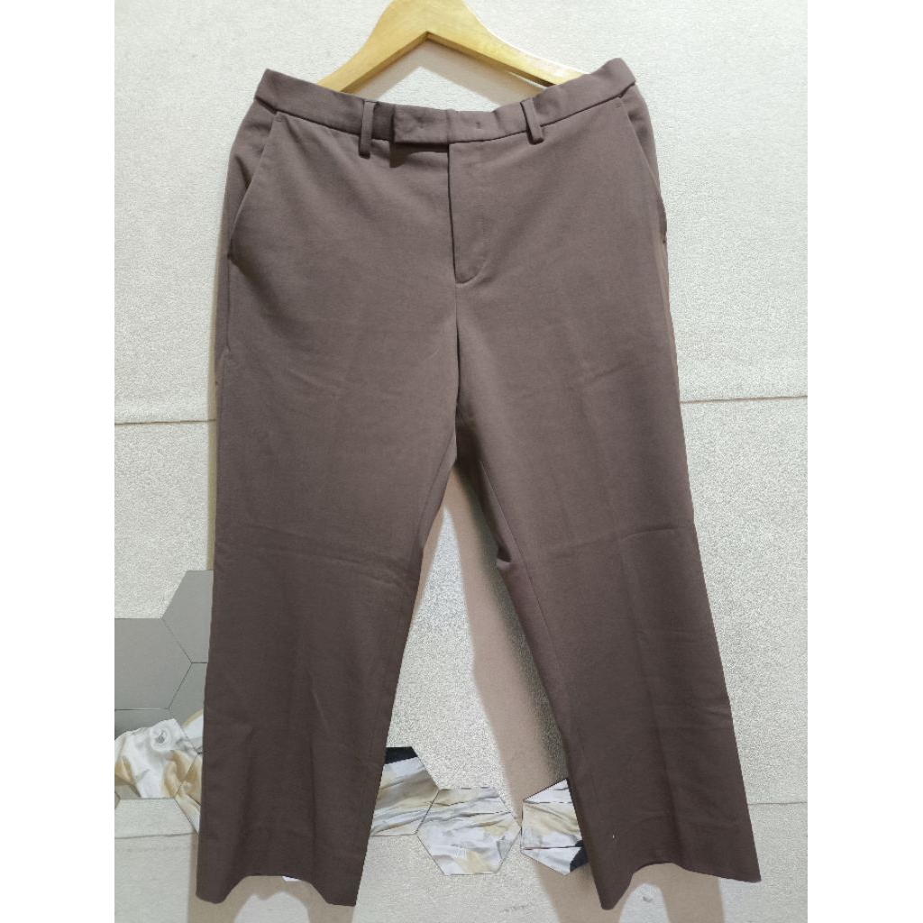 Long Pants Musinsa Standart Brown Size 32 Original