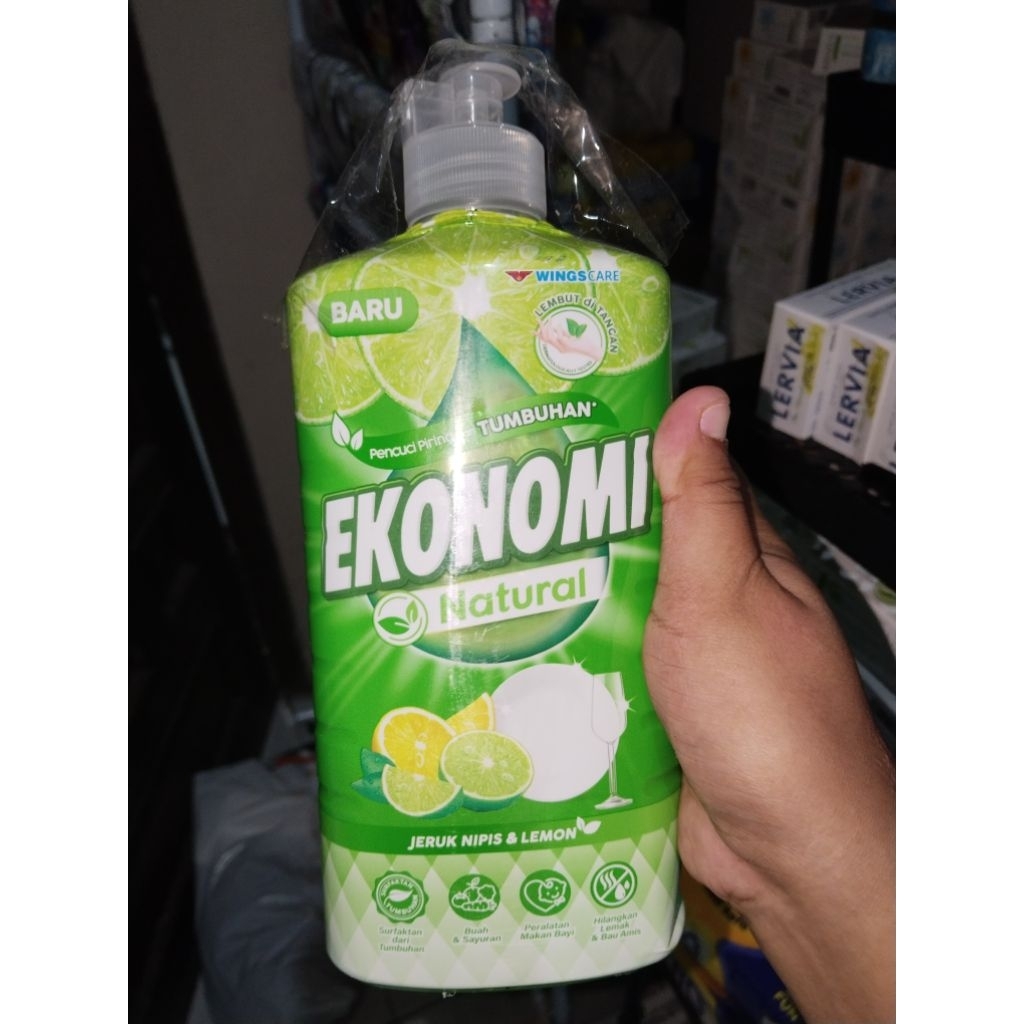 1dus ekonomi cuci piring  650ml pump(isi 12)