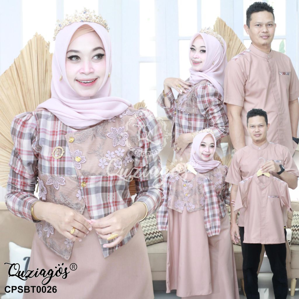 SARIMBIT COUPLE TERBARU ORI QUZIAGOS/BAJU LEBARAN 2026