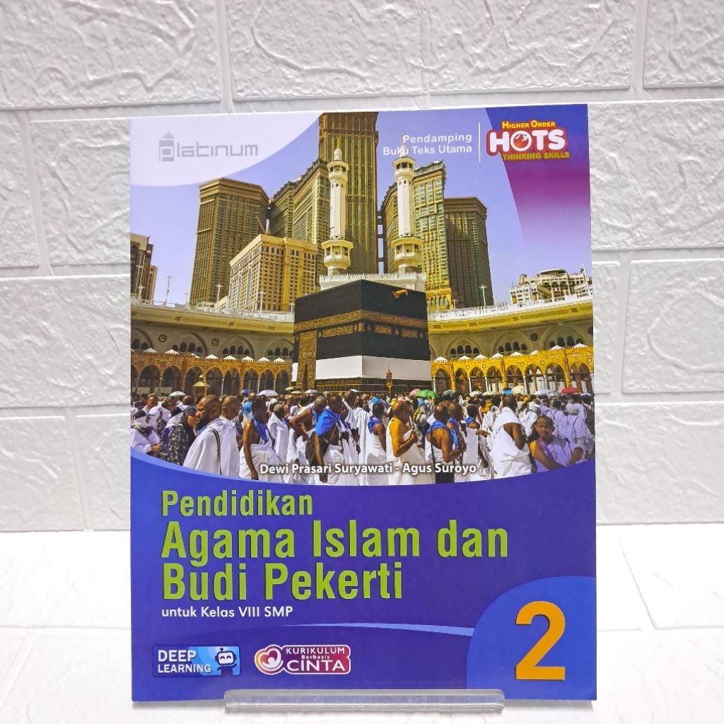 Buku PAI pendidikan agama Islam untuk SMP kelas 2 DL (tiga serangkai) edisi 2026