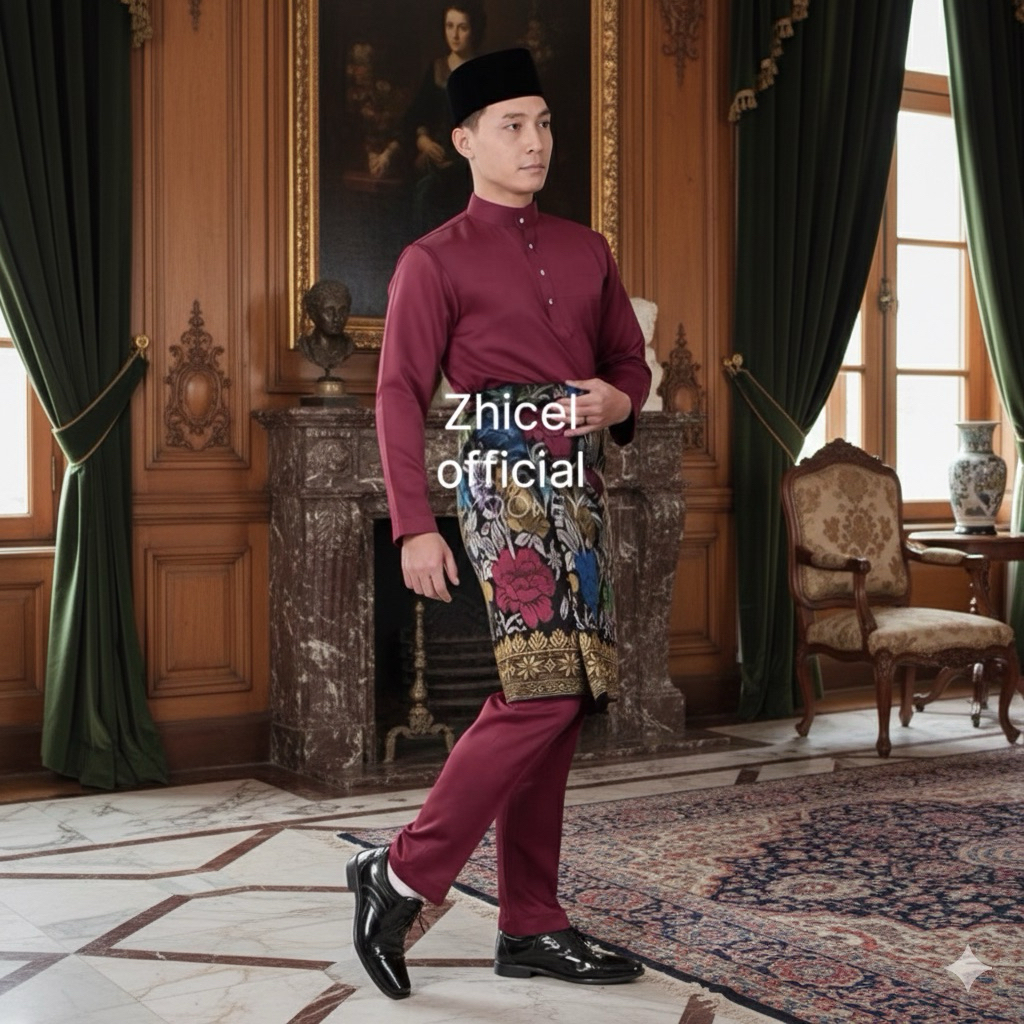 SETELAN CELANA PRIA DEWASA TELUK BELANGA/SETELAN CELANA PRIA DEWASA MELAYU/SETELAN CELANA MUSLIM PRI