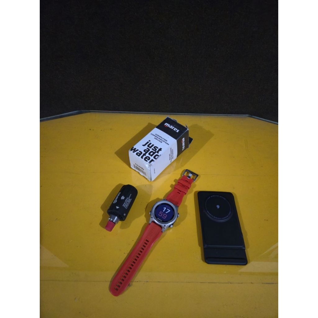 Dive computer Mares sirius special edition SSI dan (BARU) transmitter Mares LED 2.0 Tank module scub