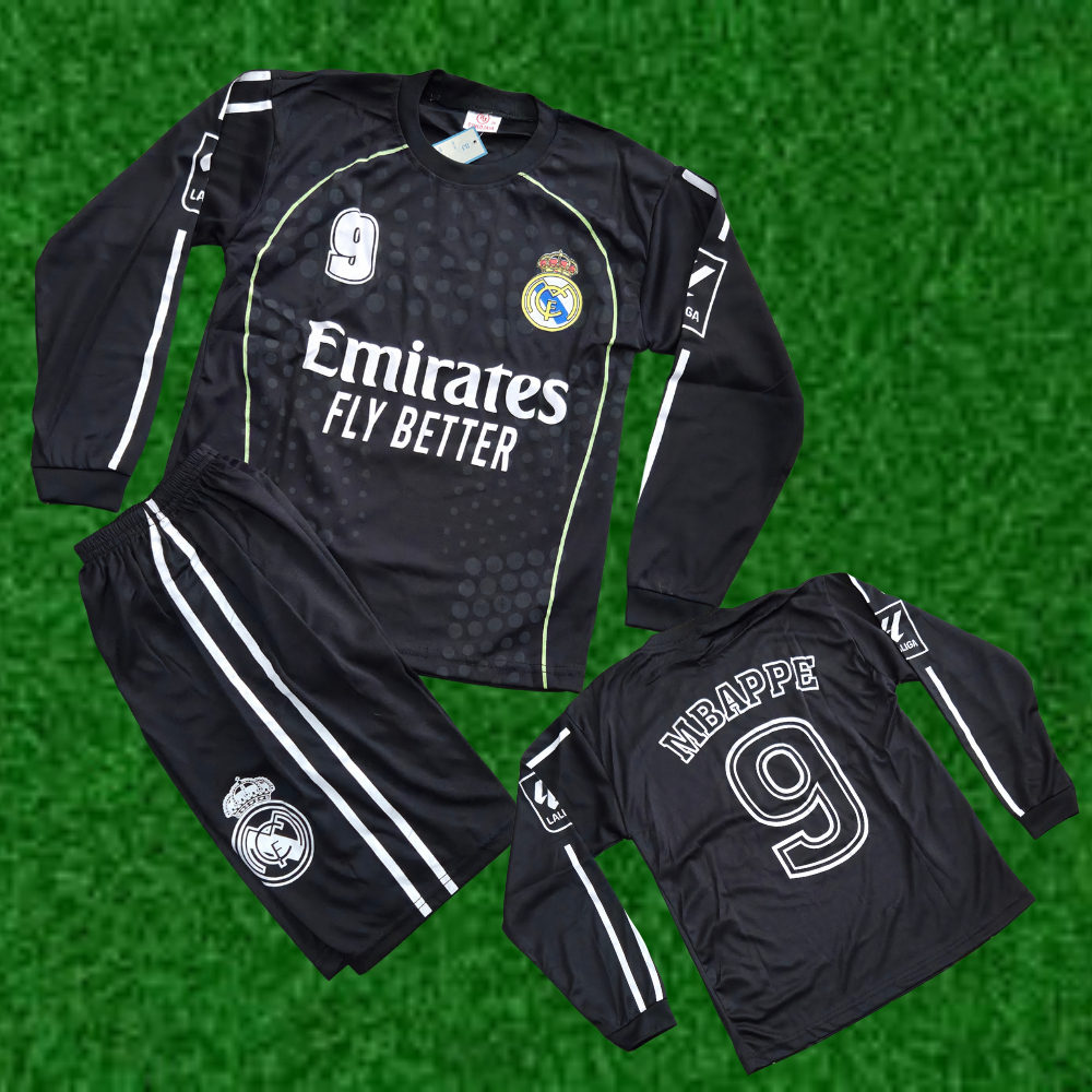 Setelan kiper baju bola kiper realmadrid lengan panjang