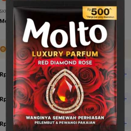 Molto Perfume Diamond Rose Sachet 11ml