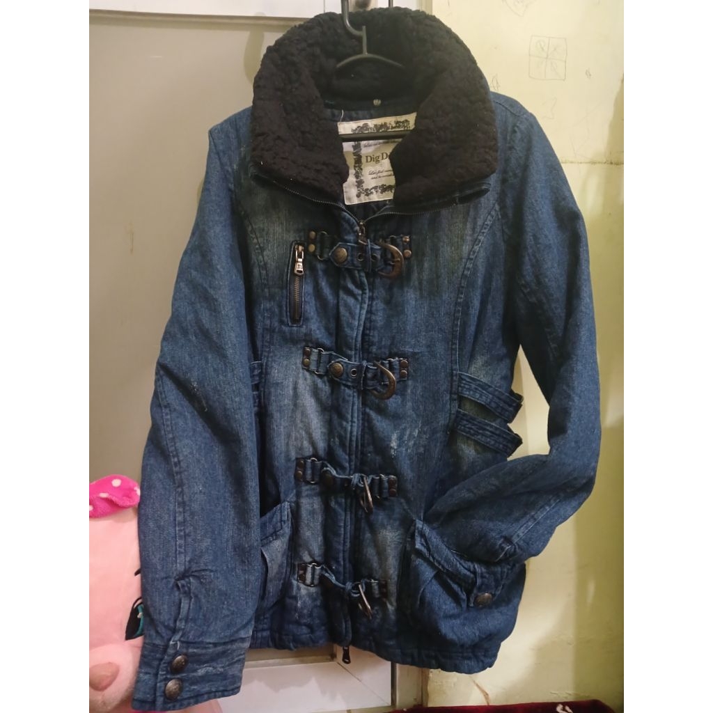 avant garde DIG DEEP b0ndag3 canvas Jacket lgb style