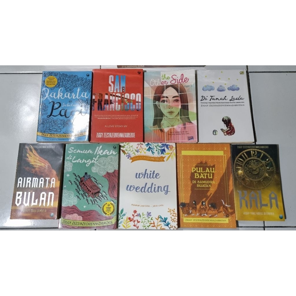 Novel Ziggy Zezsyazeoviennazabrizkie Preloved Original | San Francisco - White Wedding - The Other S