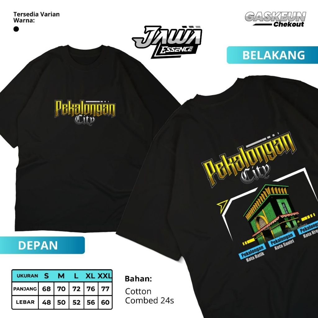 Jawa Essence | Tshirt | Kaos Distro Pekalongan City | Kaos Kota Pekalongan | Kaos Daerah Pekalongan 