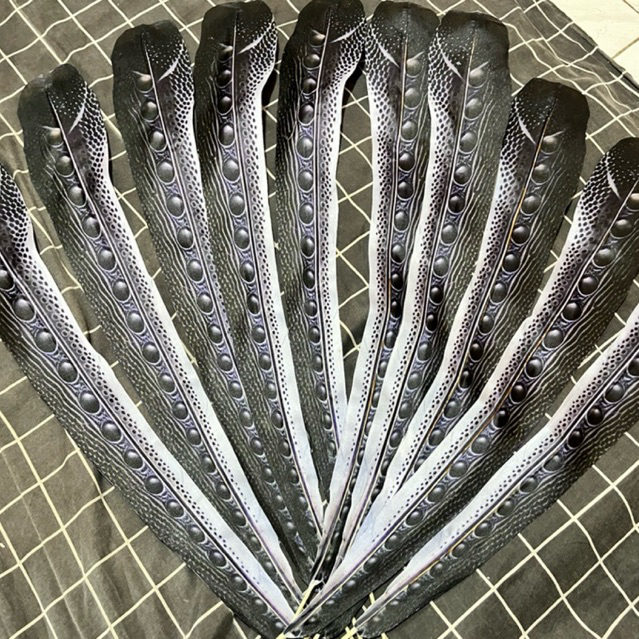 [Shopee] Bulu Burung Palsu Imitasi Aksesoris Tari Dayak