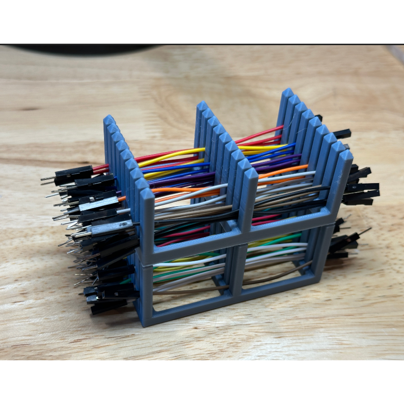 "Tempat kabel breadboard Arduino yang dapat ditumpuk"