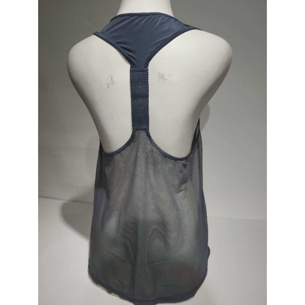 Tanktop olahraga outer jaring baju senam running