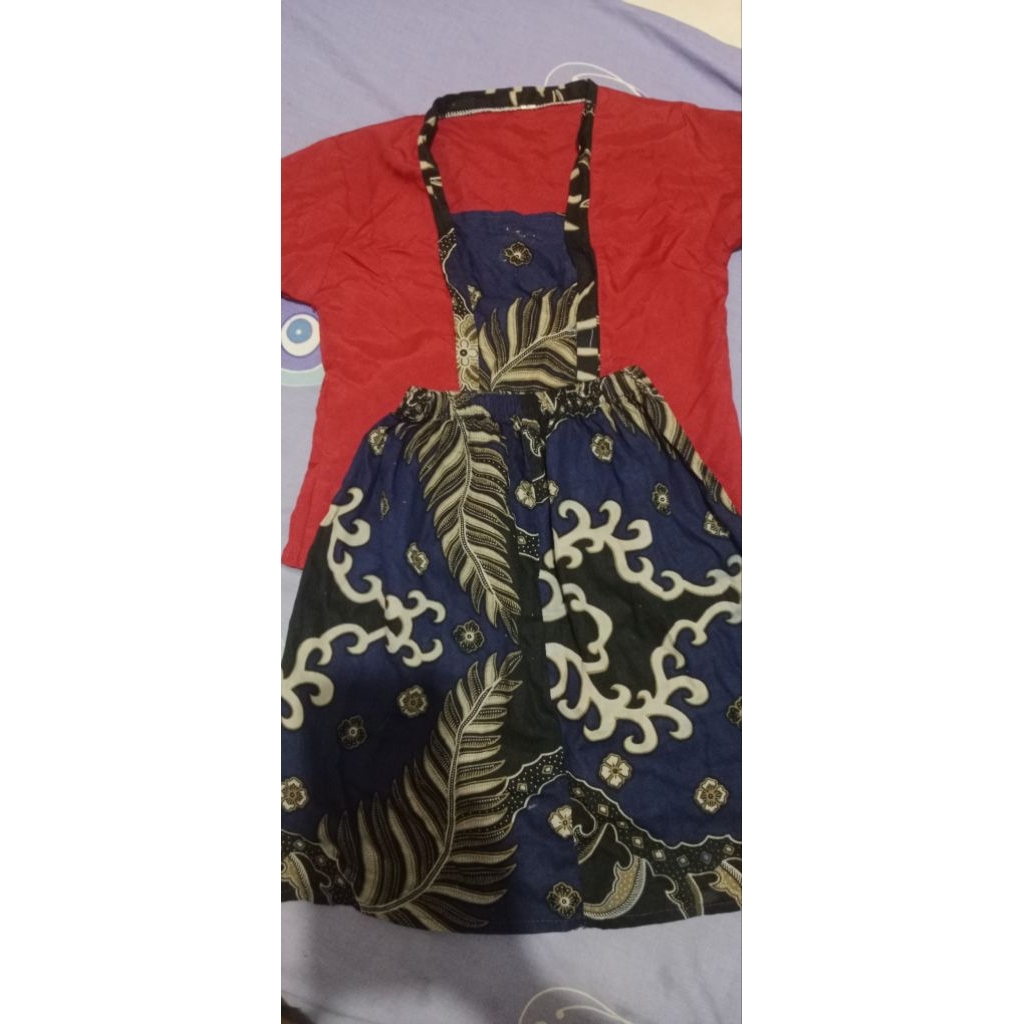 set kebaya kutu baru anak pendek preloved