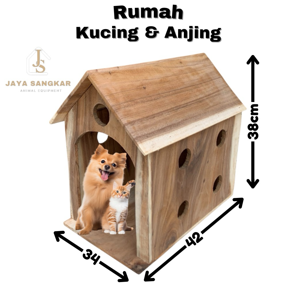 RUMAH KUCING DAN ANJING UKURAN BESAR KANDANG KUCING DAN ANJING