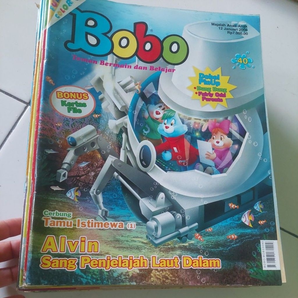 MAJALAH ANAK ANAK BOBO