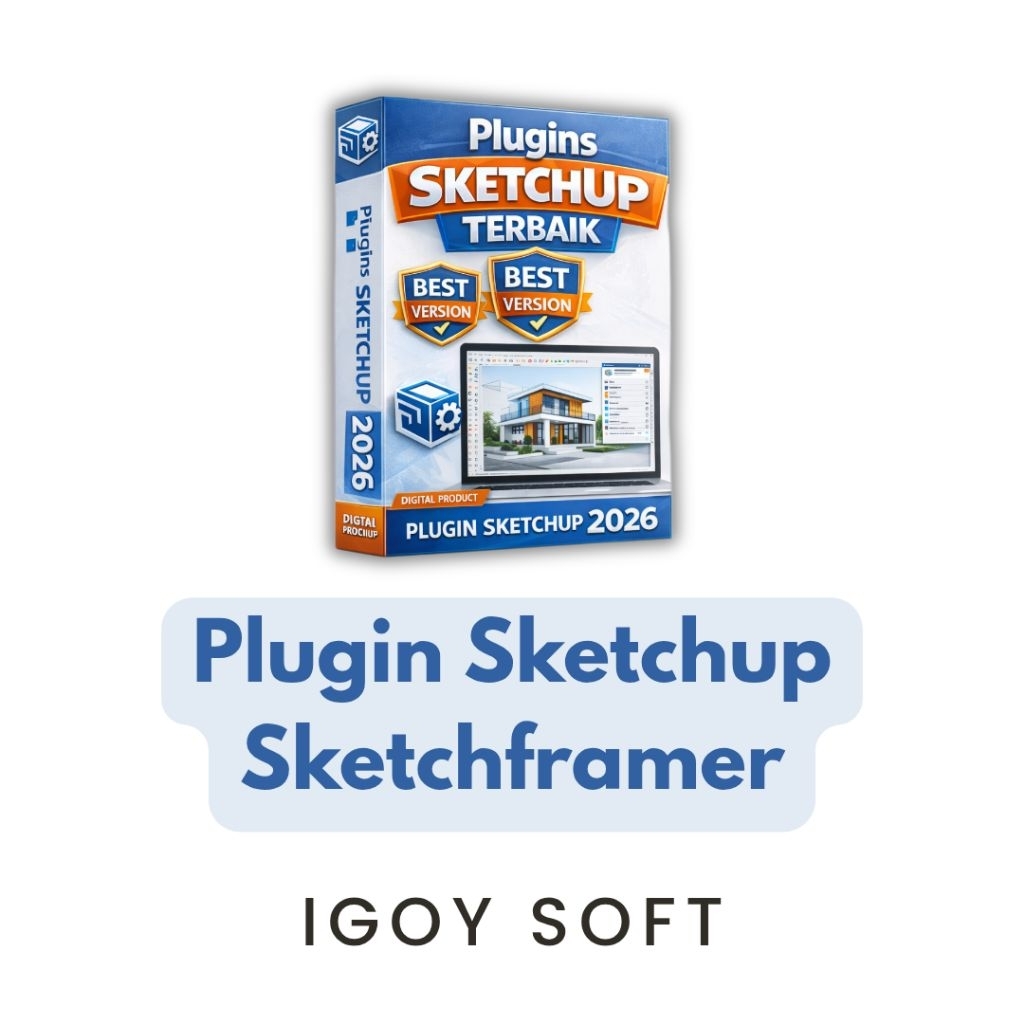 Sketchframer Plugin SketchUp Permanen Tanpa Batas