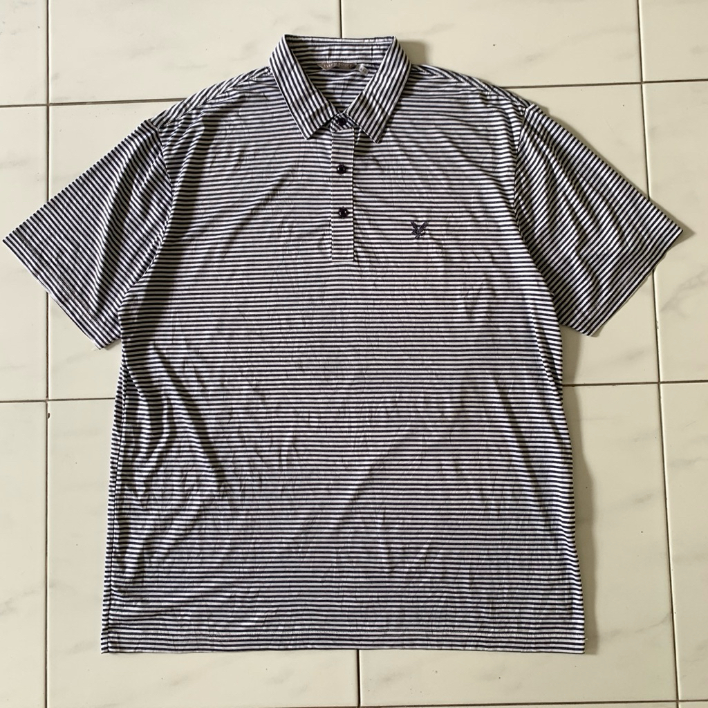 Lyle & scott golf poloshirt stripe