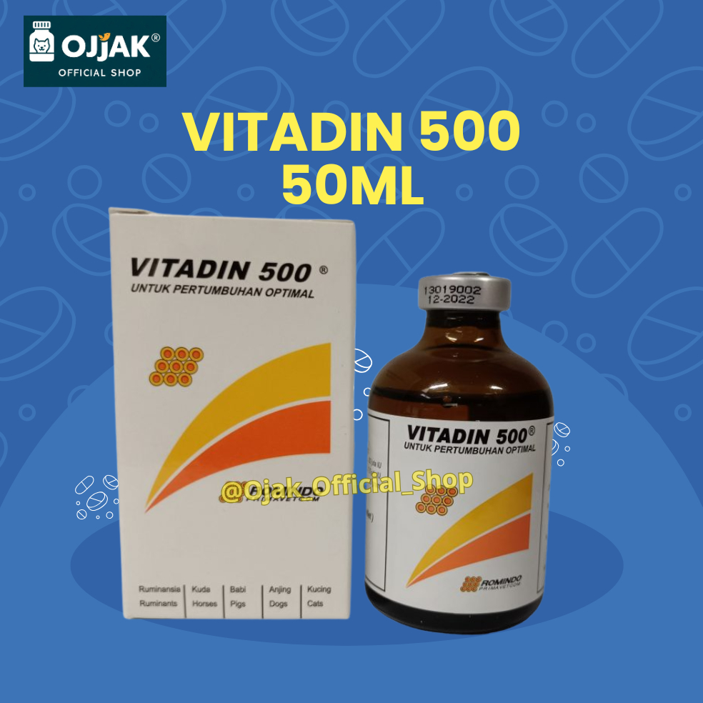 Vitadin 500 50ml - Untuk Pertumbuhan Optimal