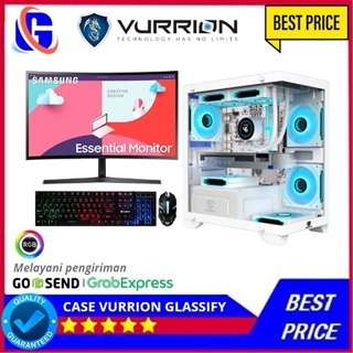 PC Lengkap Gaming Intel Core i7 3770 ( RX 580 8GB ) LED 22  INCH