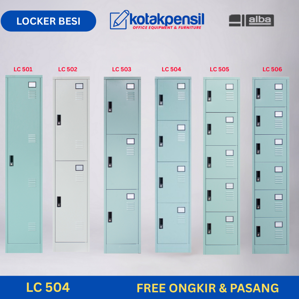 Loker ALBA Locker besi ALBA | Loker sekolah & kantor