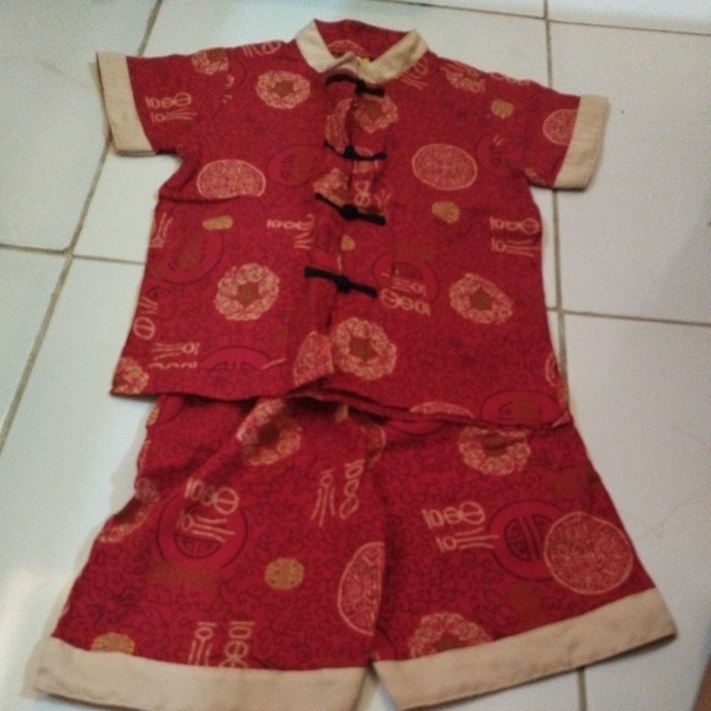 Baju cheongsam anak preloved