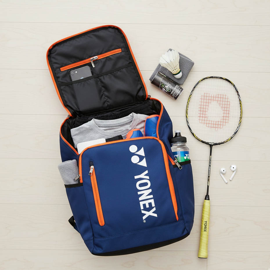 new deals polo felix - ransel badminton premium bagpack raket kapasitas besar premium local brand