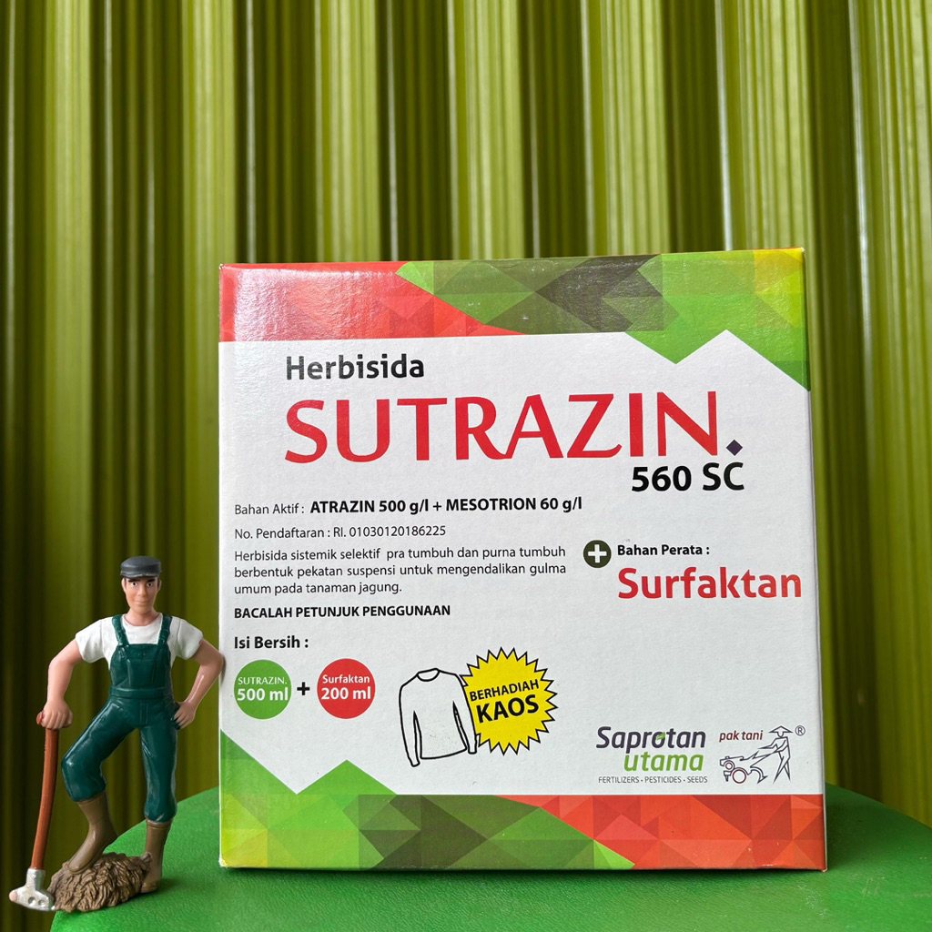 Herbisida Selektif Jagung SUTRAZIN 560SC Kemasan 500ml