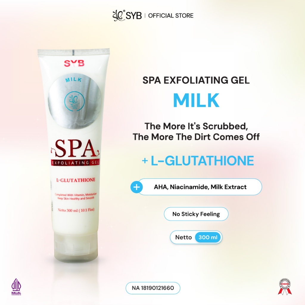 SPA SYB EXFOLIATING GEL MILK