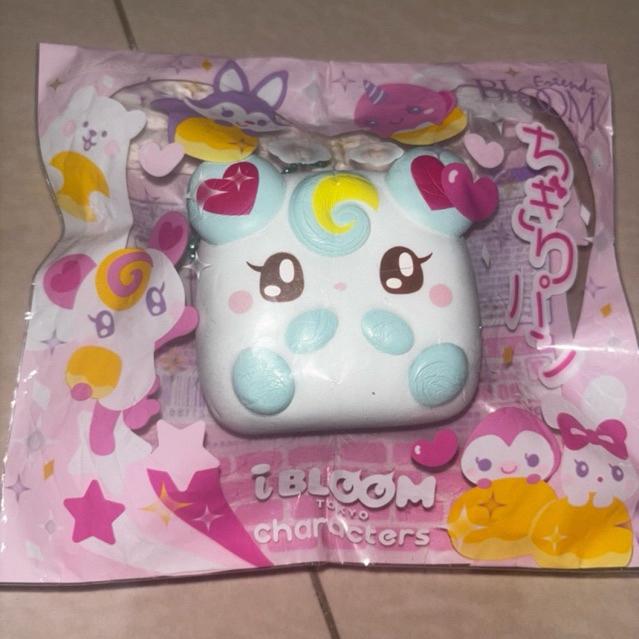 SQUISHY LICENSED MURAH Ibloom Chigiri Bread Lolipop Girl