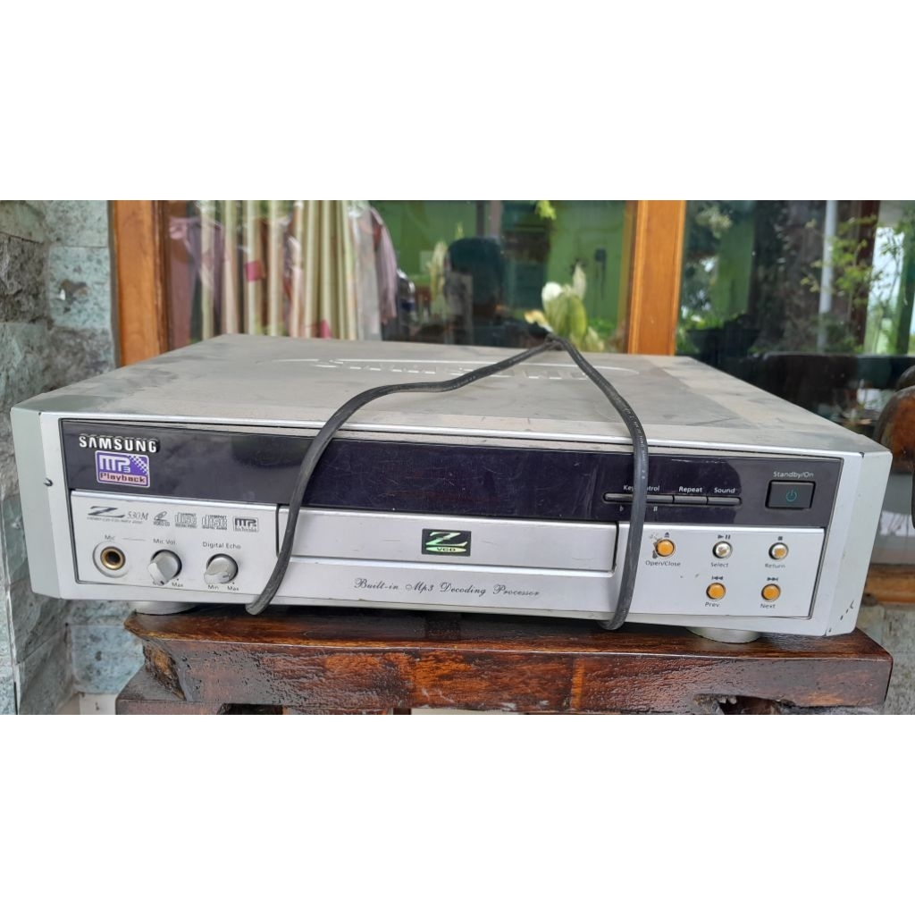 samsung vcd player jadul bekas sudah rusak off