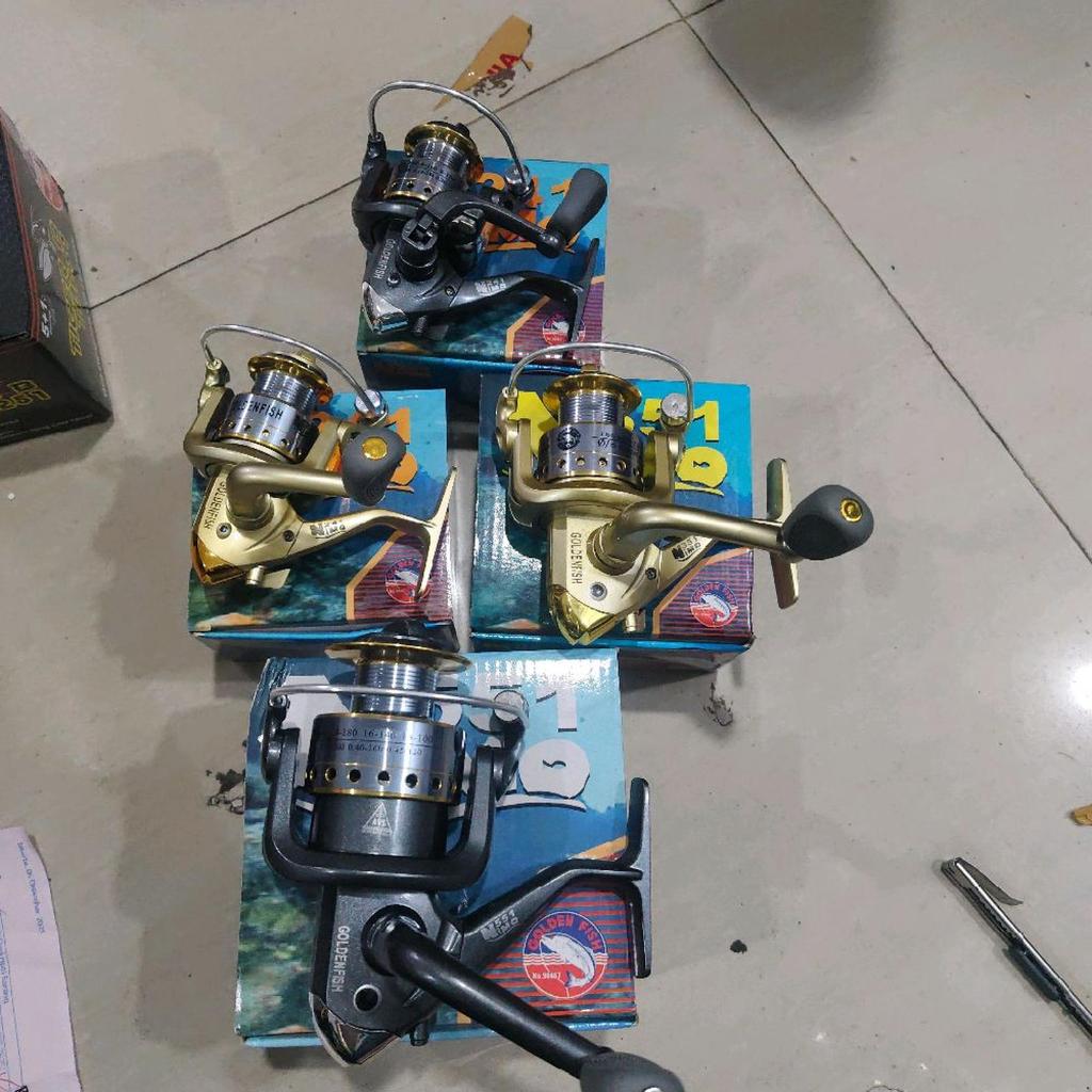 Gulungan Senar Pancing Reel Rell Golden Fish Nimo Pilihan 241 - 551 One Way Reel Goldenfish