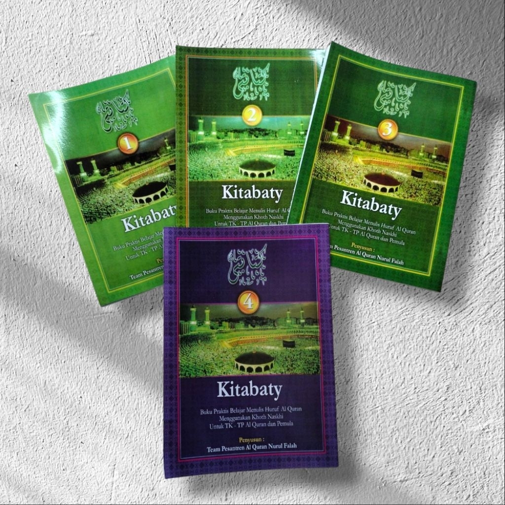 Buku KITABATY - Buku Praktis Belajar Menulis Al-Qur'an