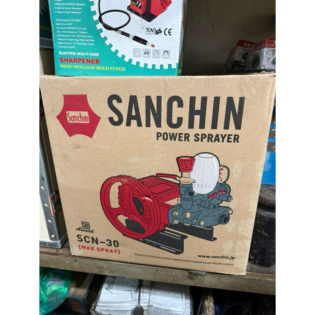 Mesin Power Sprayer SANCHIN SCN30 / Pompa Air Steam Setim Stim Cuci Mobil Motor SANCHIN