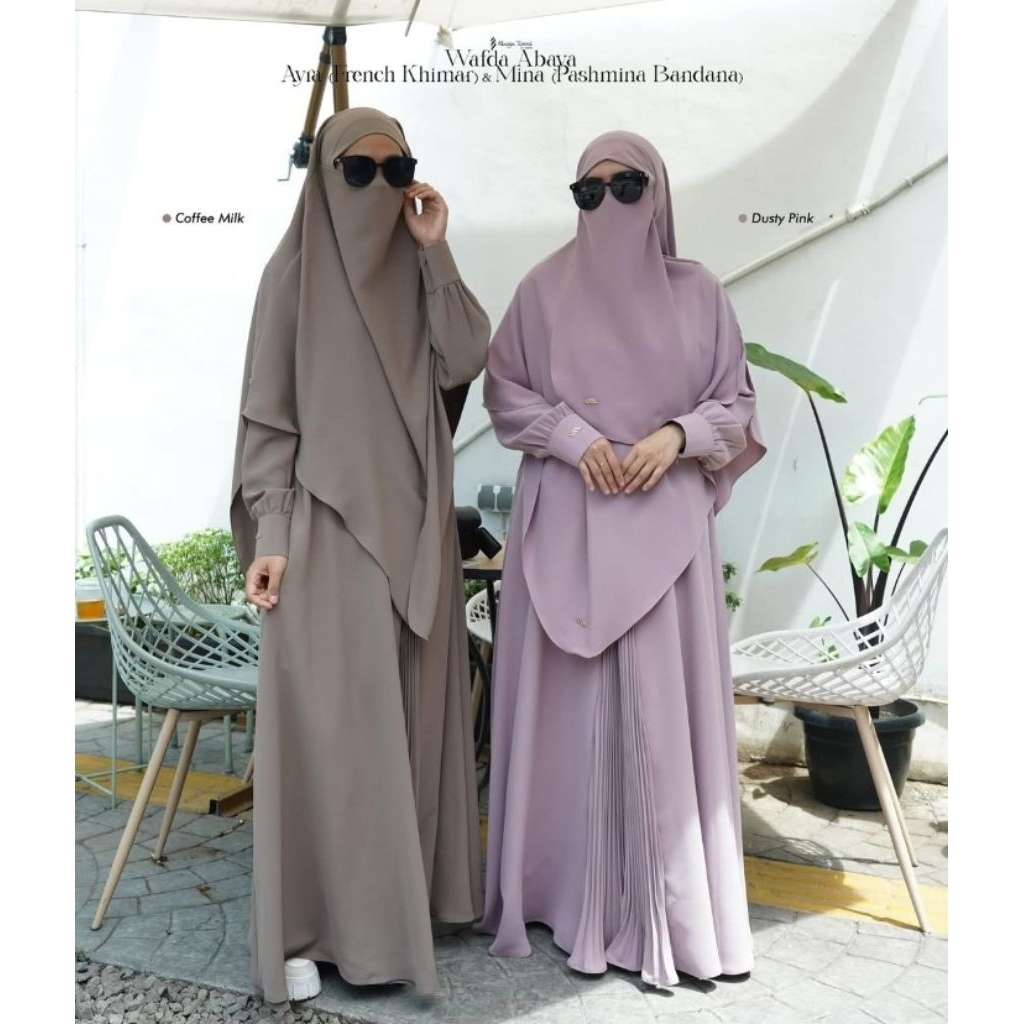 Wafda abaya set by masya