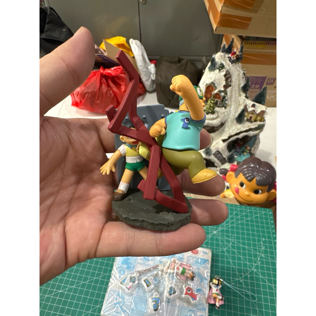 Figure P-man dan Astroboy Diorama Takara