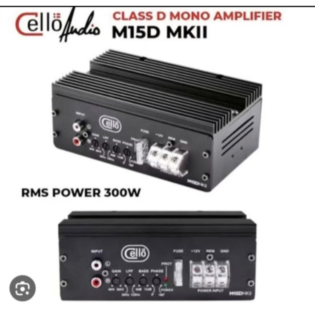 Power Cello M15D MKII Monoblok Class D Mono Amplifier Monoblock Cello