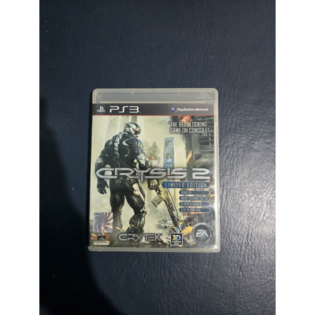 PS3 Games Crysis 2 Limited Edition Reg 3 English BD Kaset CD Game Playstation 3 Ori Kaset Retro Orig