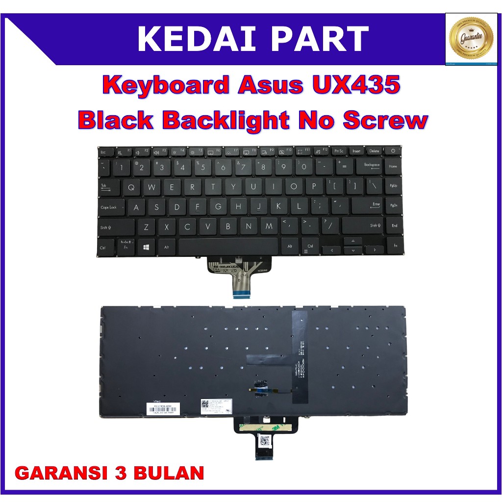 Keyboard Asus Zenbook 14 UX435 UX435E UX435EGL UX435EAL Backlight Backlite