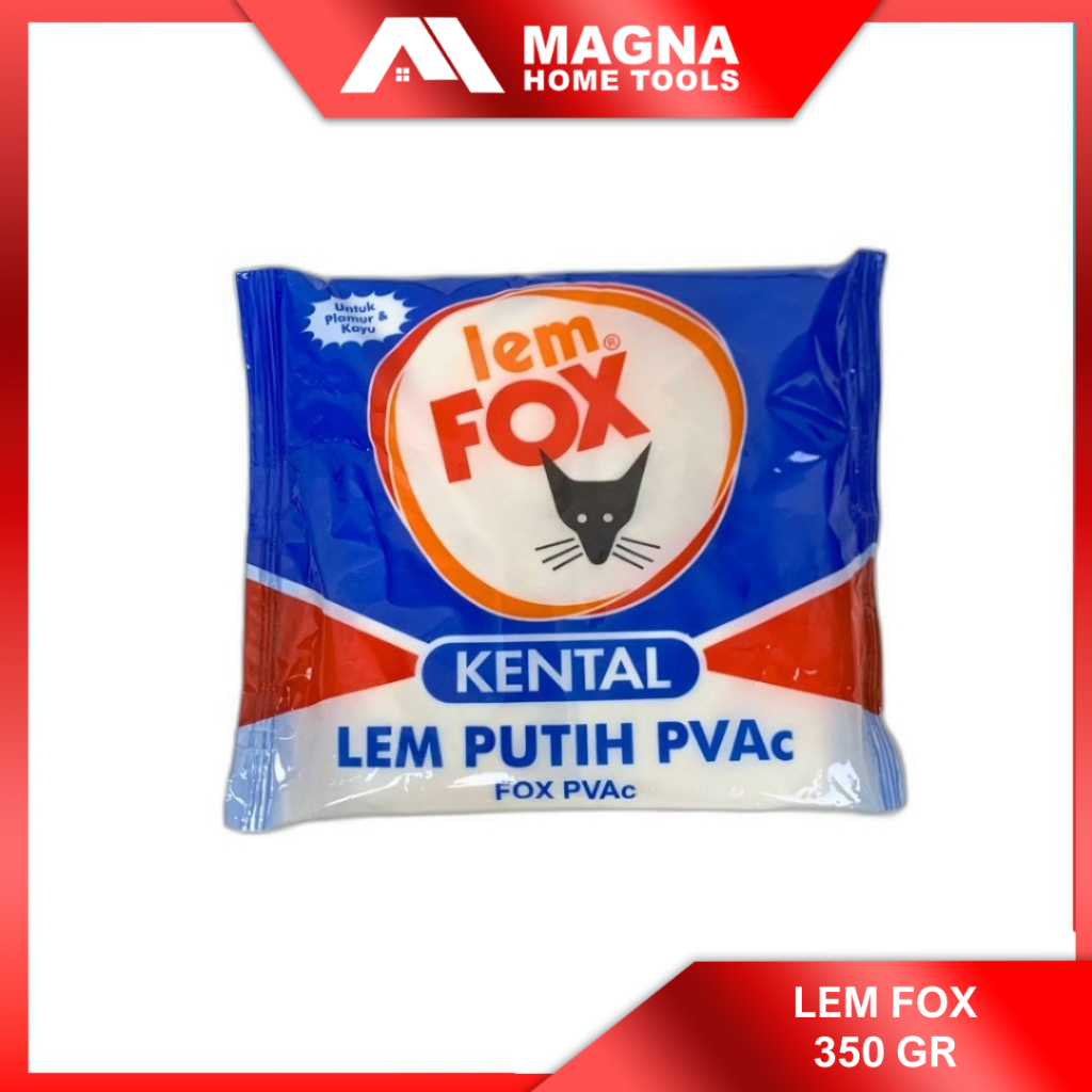 LEM PUTIH TEMBOK KAYU FOX 350GR