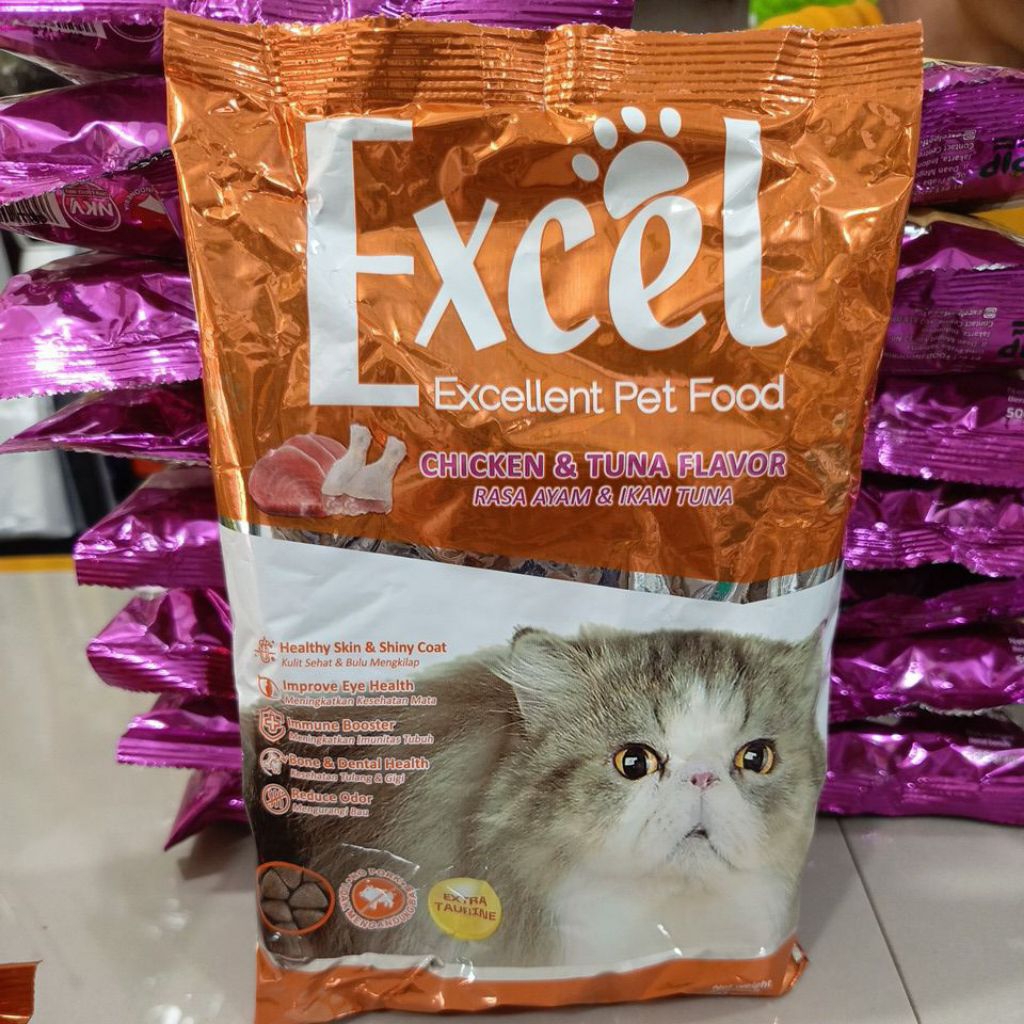 Makanan kucing  Excel/Excel pelet kucing