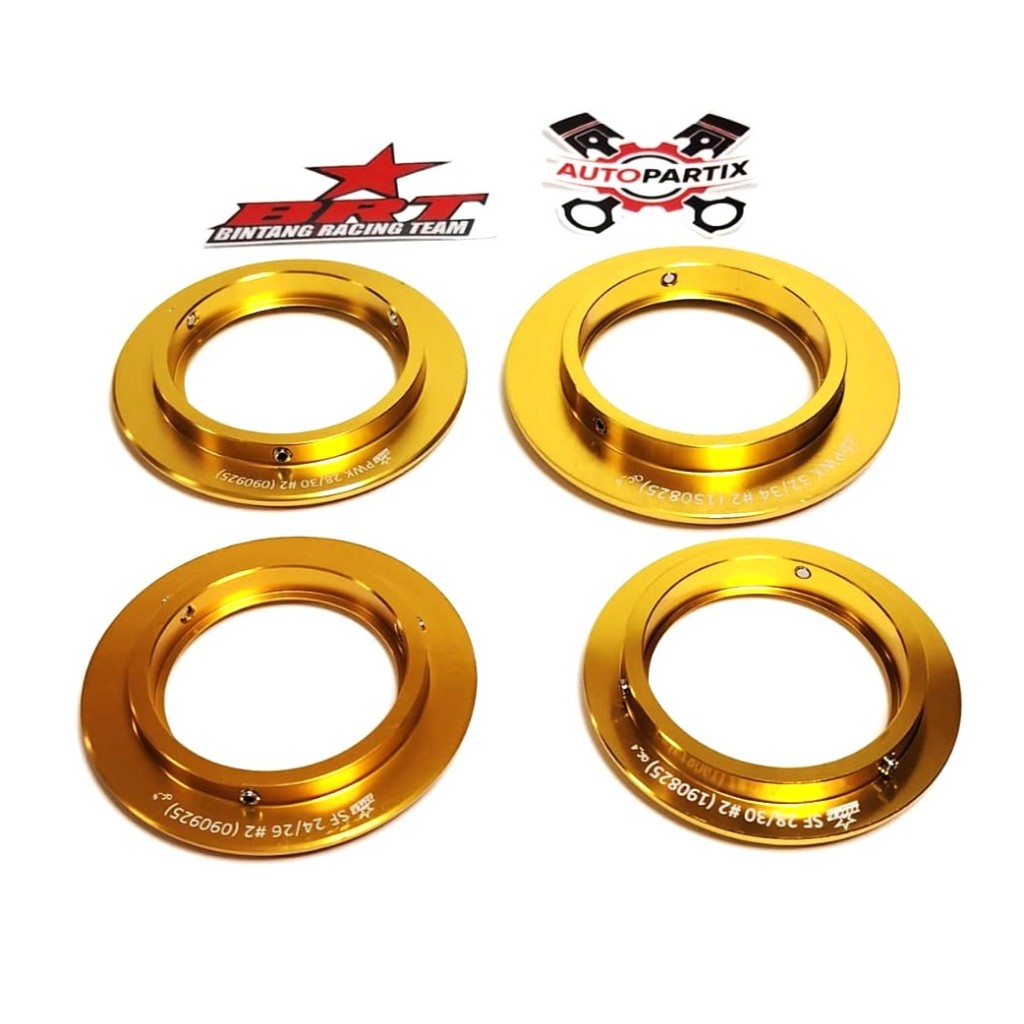 BELLMOUNT KARBU BRT Bell Mouth Velocity Donat Corong KARBU KARBURATOR PE SF PWK 24 26 28 30 32 34 mm