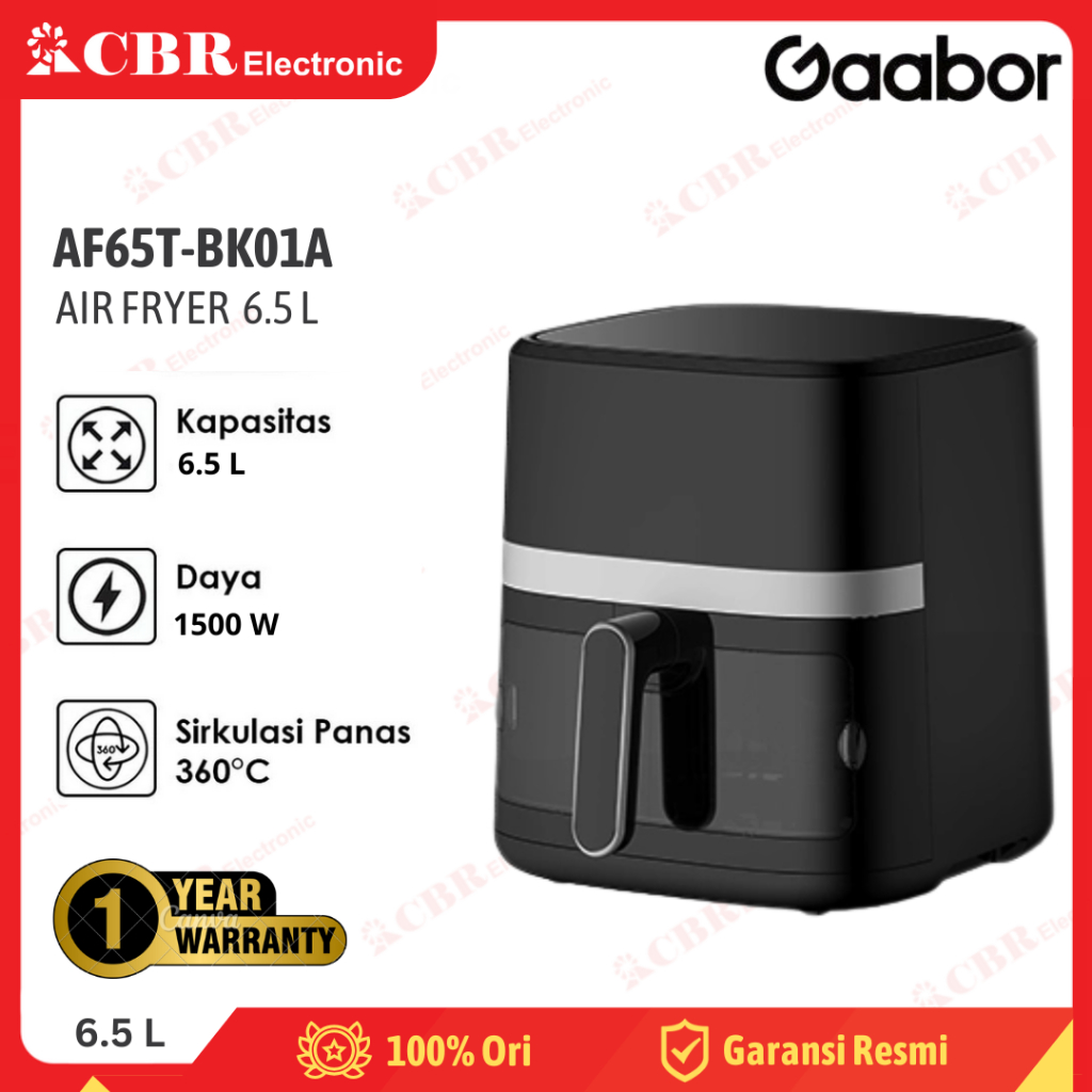Gaabor AF65T-BK01A Air Fryer