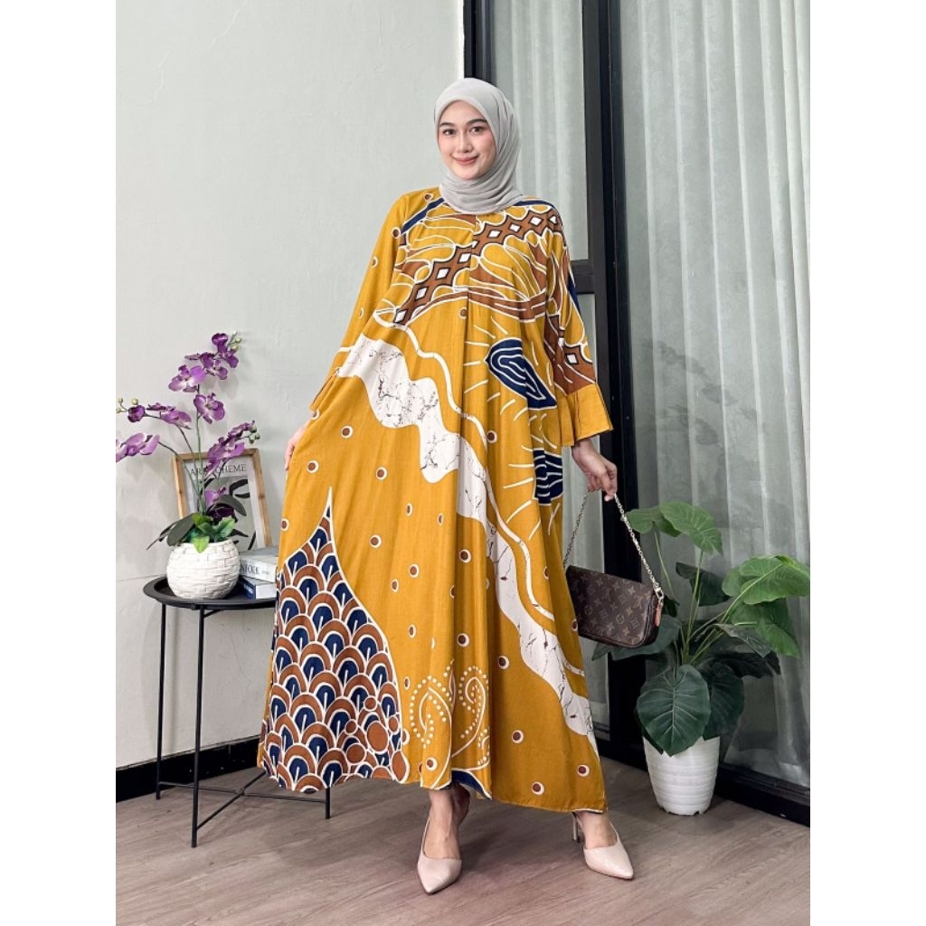 Gamis Abaya Batik Premium