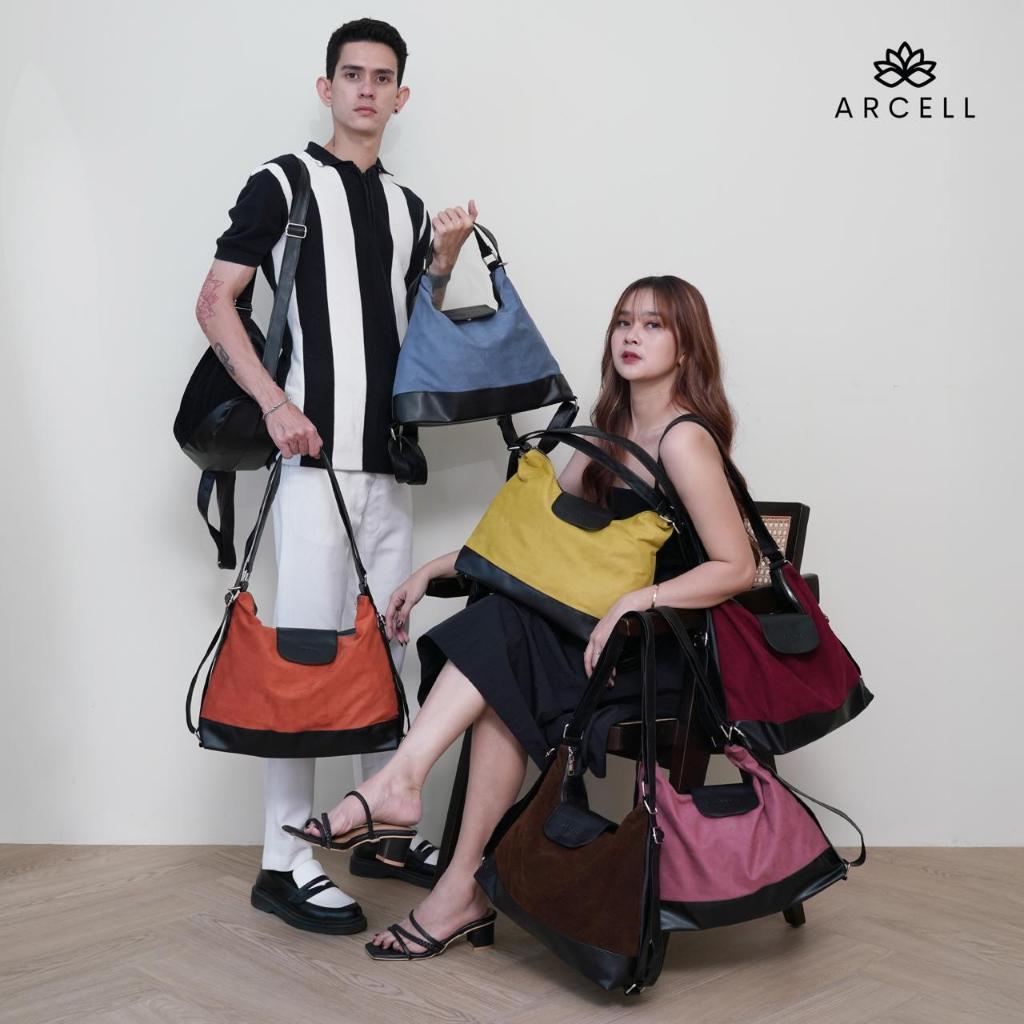 ARCELL - TWOSOME BAG - TAS SHOULDER & BACKPACK (ransel)