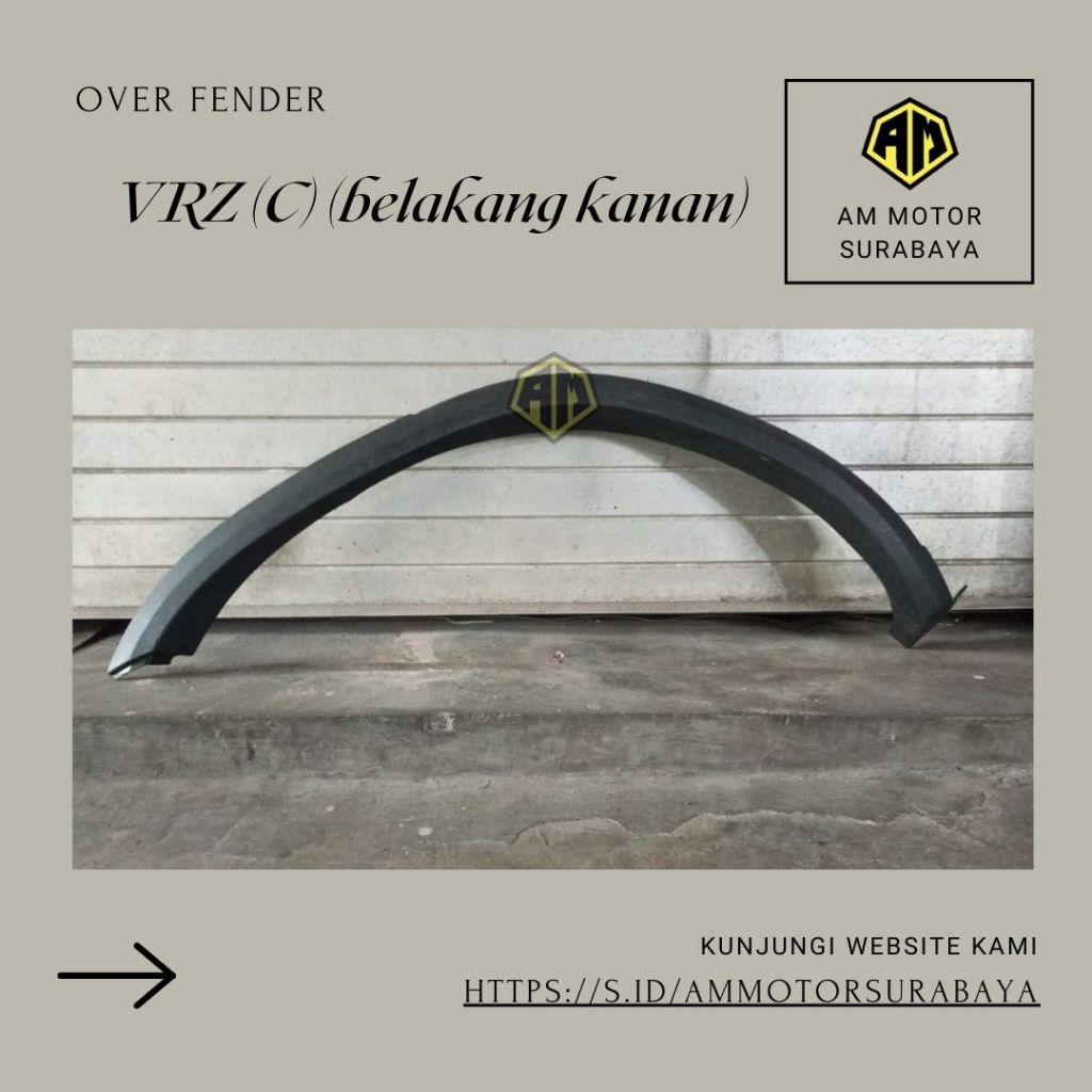 OVER FENDER VRZ (C) (belakang kanan)