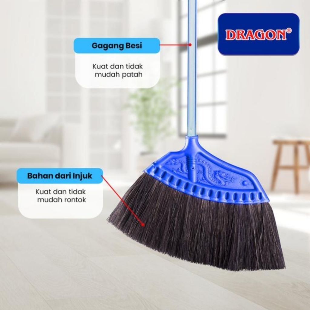 Sapu Ijuk Dragon / Sapu Ijuk / Sapu Lantai / Sapu Dragon / Sapu