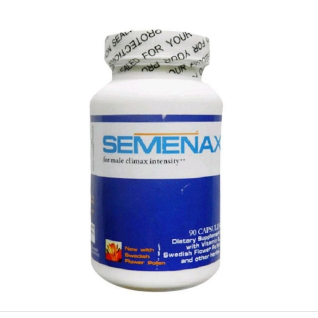 Semenax Original Suplemen Herbal Penyubur Pria 90 Capsule